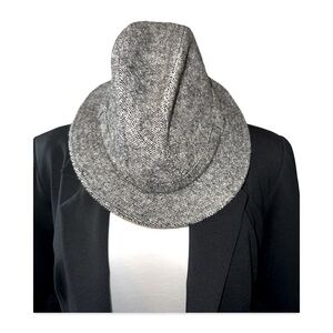 Donegal Tweed 100% wool handmade federa hat SZ 8”